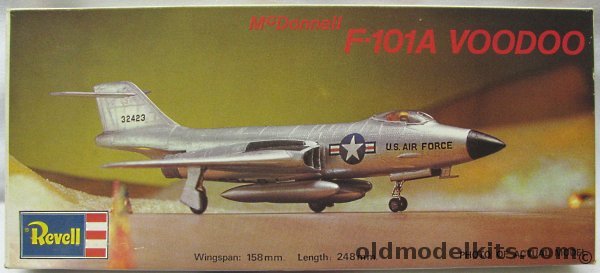 Revell 1/75 McDonnell F-101A Voodoo - Great Britain Issue, H128 plastic model kit